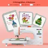 PooLin EOC06 Stickmaschine mit 7" Touchscreen – Digitale Produktbild-Vorschau 3