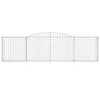 Gabionen mit Hochbogen 20Stk. 400x30x100/120cm Verzinktes Produktbild-Vorschau 4