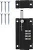 A combination lock bolt and screws on a white background. Produktbild-Vorschau