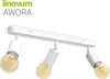 linovum AWORA Deckenleuchte E27 3 flammig weiß drehbar - Produktbild-Vorschau 7