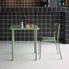 sweeek - Gartentisch aus Stahl 2 Plätze - Grün Produktbild-Vorschau 3