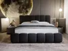 A luxurious bedroom with a large bed, moon-themed wall art, and ambient lighting. Produktbild-Vorschau