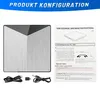 Externe CD DVD Laufwerk, Portable DVD/CD Brenner mit USB Produktbild-Vorschau 8