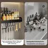 Gewürzregale, Küchenorganizer-Set, Hängendes Küchenregal Produktbild-Vorschau 4