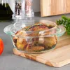 Pirofila tonda in vetro borosilicato con coperchio, Anteprima dell’immagine prodotto 11