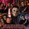 Michael Myers Maske, Horror Maske mit Spielzeugmesser, Produktbild-Vorschau 9