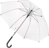 BURI Regenschirm Transparent und sturmfest Automatikschirm 88cm Windfest und stabil Durchsichtiger Regenschirm für Damen und Herren Hochzeitsgeschenk Produktbild-Vorschau