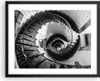Gerahmtes Poster - Schwarzer Rahmen - Treppe Spirale Produktbild-Vorschau 1
