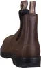 Rear view of a brown leather boot. Anteprima dell’immagine prodotto