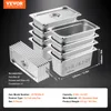 VEVOR 8er-Pack Hotelpfannen, 1/3 Anti-Stau-Dampfpfanne mit Produktbild-Vorschau 7