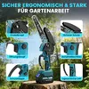 Akku Kettensäge 8+6 Zoll mit Kettenschmiersystem 2x Akku Produktbild-Vorschau 6