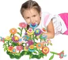 Blumenblöcke, Bau- und Lehr-Set, Blumen, Fliesen, Garten, Produktbild-Vorschau 4