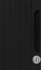 Porta a serranda per doccia 2000 mm x 600 mm, nera, con Anteprima dell’immagine prodotto 7
