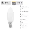 Eglo 110044 LED E14 Leuchtmittel 1x7W Ø35mm warmweiss Produktbild-Vorschau 3