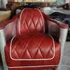 Aircraft Vintage Ledersessel Rot Echtleder Retro Sessel Produktbild-Vorschau 6