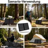 10W Tragbares Solarpanel Ladegerät,Faltbares Solarladegerät Produktbild-Vorschau 5