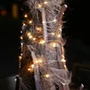 HI Garten-Lichterkette mit LEDs Solar 20 m Kupfer Produktbild-Vorschau 4