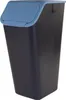 A product shot of a trash can with a lid. Produktbild-Vorschau