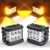 LED-Autoscheinwerfer mit 180° Abdeckung, IP68 wasserdicht Produktbild-Vorschau 2