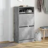 Botník betonový šedý 60x34x116 cm materiál na bázi dřeva Náhled obrázku produktu 2