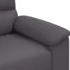 vidaXL 2-Sitzer-Sofa Grau 140 cm Kunstleder Produktbild-Vorschau 7