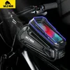 Wildman Pouzdro/Držák Na Kolo Xt5 Brašna Na Rám Černá/Černá Náhled obrázku produktu 4