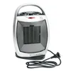 A white electric heater with a black cord and plug, shown against a white background. Voir les images du produit