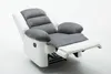 Fauteuil relax "Buckingham" - 85 x 93 x 100 cm - Blanc / Voir les images du produit 4