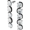 Swarovski Damen Ohrringe Ohrhänger Schwebende Kristalle Produktbild-Vorschau 1