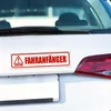 PantherPixel Achtung Fahranfänger Magnetschild Auto Produktbild-Vorschau 8