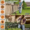 Akku-Rasentrimmer, Elektrischer Rasenschneider mit 2 Produktbild-Vorschau 2