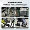 Wiltec Rollstuhlrampe doppelt faltbar 183cm 270kg, mobile Produktbild-Vorschau 8