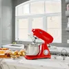 Arebos Küchenmaschine 6L Retro, Rot, 220 - 240 V, Produktbild-Vorschau 4