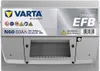 VARTA N60 Blue Dynamic EFB 12V 60Ah 640A Batteria per auto Anteprima dell’immagine prodotto 4