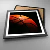 Gerahmtes Poster - Schwarzer Rahmen - Basketball Spiel Produktbild-Vorschau 3
