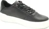 A studio shot of a black sneaker with a white sole. Náhled obrázku produktu