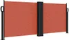 vidaXL Seitenmarkise Ausziehbar Terrakottarot 100x1000 cm Produktbild-Vorschau 1