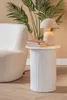 Leitmotiv - Couchtisch Luscious Straight - Weiß - Ø45cm Produktbild-Vorschau 2