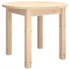 vidaXL Table basse Ø 55x45 cm pin massif Voir les images du produit 1