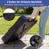 COSTWAY Sonnenschirmständer mit Rollen, 170kg befüllbar, Produktbild-Vorschau 7