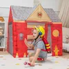 Selonis Spielhaus Spielzelt Feuerwehrhaus Faltbares Für Produktbild-Vorschau 2