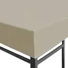 vidaXL Pavilion roof 310 g/m² 4×3 m Beżowy Podgląd zdjęcia produktu 2