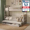 Kids Collective Hochbett 90x200 Etagenbett Kinderbett Produktbild-Vorschau 1