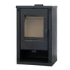 Krbová kamna ALAZ K10M Black 10 kW, krbová kamna na dřevo, Náhled obrázku produktu 4