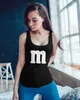 Damen Tanktop Gruppen-Kostüm M Aufdruck Kostüm Fasching Produktbild-Vorschau 2