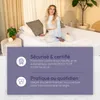 Comfeur Chauffe-matelas électrique 190x80 cm blanc – Voir les images du produit 10