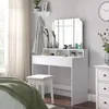 Toaletný stolík VASAGLE, toaletný stolík so sklopným Náhľad obrázku produktu 8