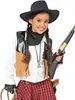 Cowgirl Kostüm "Austine" für Mädchen | Rot Schwarz Größe: Produktbild-Vorschau 4