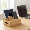 Relaxdays Ladestation, für Apple Watch, Bambus, HxBxT 11 x Produktbild-Vorschau 2