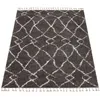 Hochflor Teppich Wohnzimmer Shaggy Skandinavisch Fransen Produktbild-Vorschau 5